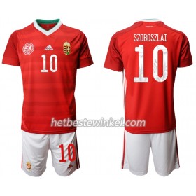 Hongarije SZOBOSZLAI 10 Voetbaltenues Kind Thuis 2020 - SS (+ Korte broeken)